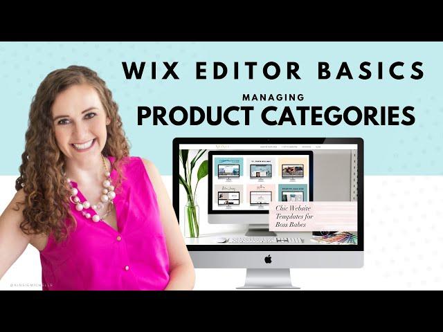 Managing Product Categories in Your WIX Store | WIX Website Tutorials | Design Your Own Online Shop