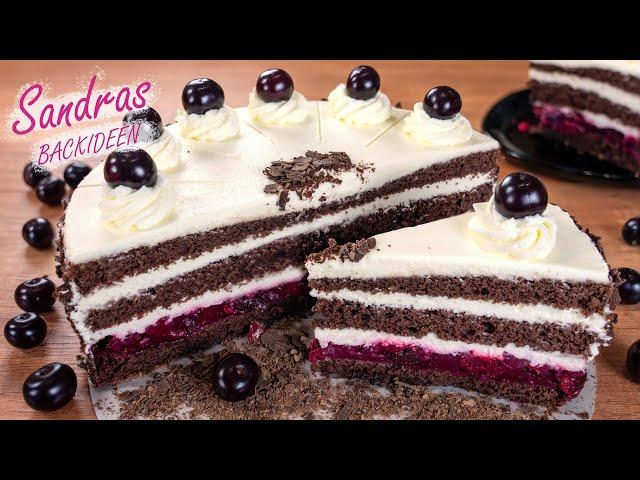 Schwarzwälder Kirschtorte - klassisches Rezept