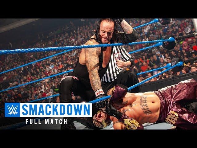 FULL MATCH: Undertaker vs. Rey Mysterio — World Heavyweight Title Match: SmackDown, Dec. 25, 2009