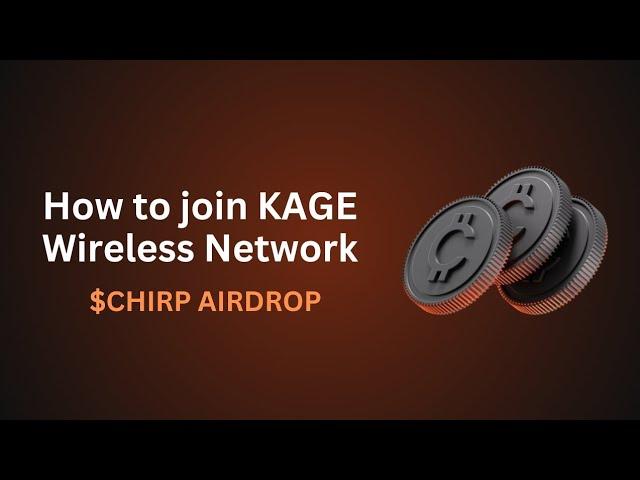 How to mine CHIRP using your Smartphone [KAGE TUTORIAL]