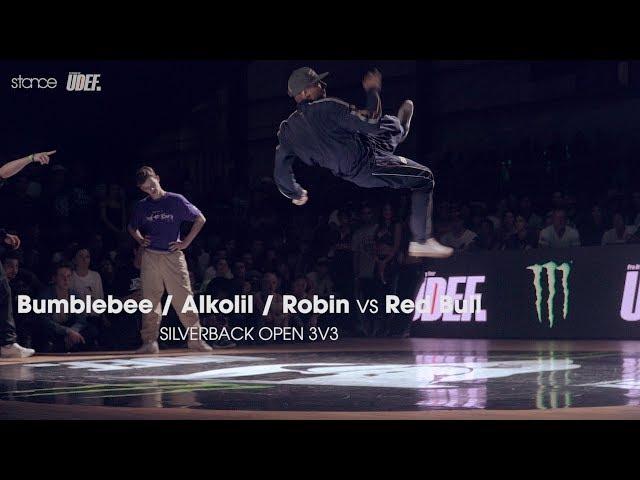 Bumblebee / Alkolil / Robin vs Red Bull BC One All-Stars ► .stance x Silverback Open 2017 ◄