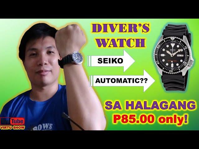 Seiko Diver's Watch (authomatic) - Product Review! for 85 pesos ONLY!!