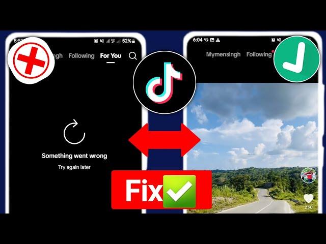 How To FIX TikTok Something Went Wrong Problem | Something went wrong please try again TikTok