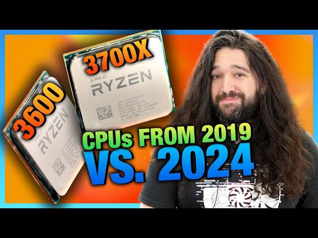 AMD R7 3700X & R5 3600 in 2024 Revisit: Benchmarks vs. 7800X3D, 5700X3D, & More