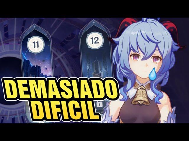 Sufro con Ganyu F2P en el nuevo abismo 2.4 - Genshin Impact