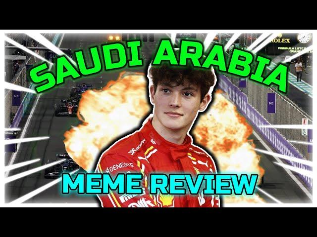 F1 2024 Saudi Arabian GP MEME Review! (ft. OLLIE)