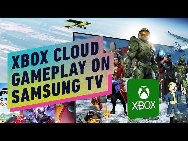 Xbox Cloud Gameplay on a Samsung Smart TV | Summer of Gaming 2022