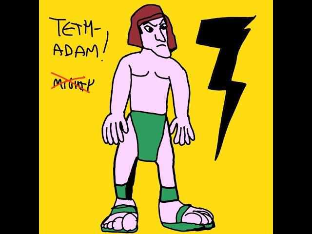 I Drew Teth-Adam from Fawcett Comics