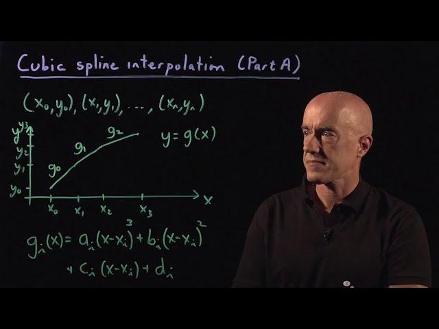 Cubic Spline Interpolation (Part A) | Lecture 44 | Numerical Methods for Engineers