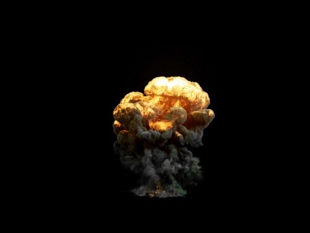 Free Explosion Overlay Stock Video Footage HD