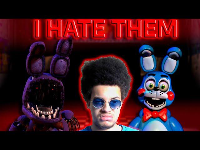 THE TWO WORST ANIMATRONICS IN FNAF 2 PERIOD