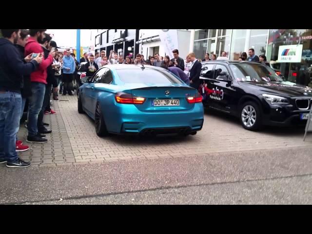 BMW M4 JP-Performance START UP and BURNOUT !!!