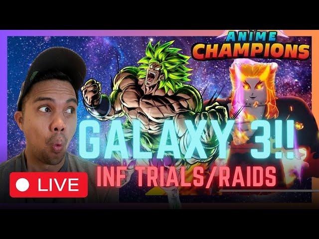 LIVE - ANIME CHAMPIONS SIMULATOR- NEW UPDATE - CARRIES/OPENS  #KXP #KINGROY