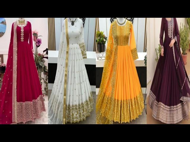 trendy wedding wear anarkali suit design 2024 | beautiful anarkali suit design 2024#wedding#anarkali