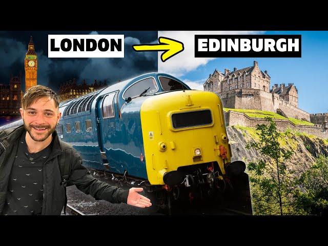 We Took A Luxury Overnight Train TO SCOTLAND (Caledonian Sleeper)