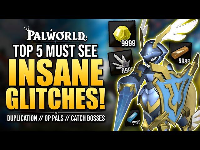 Palworld: 5 Crazy Glitches You Can't Miss - Op Pals // Duplication // Boss Reset // Reviving Pal