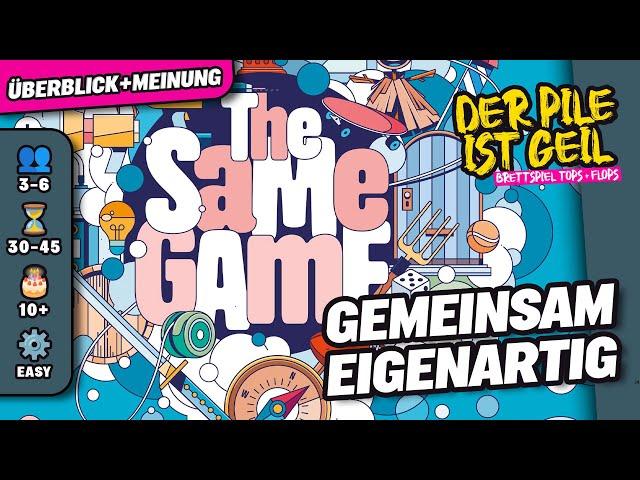 THE SAME GAME - Edition Spielwiese - Brettspiel - Der Pile ist geil