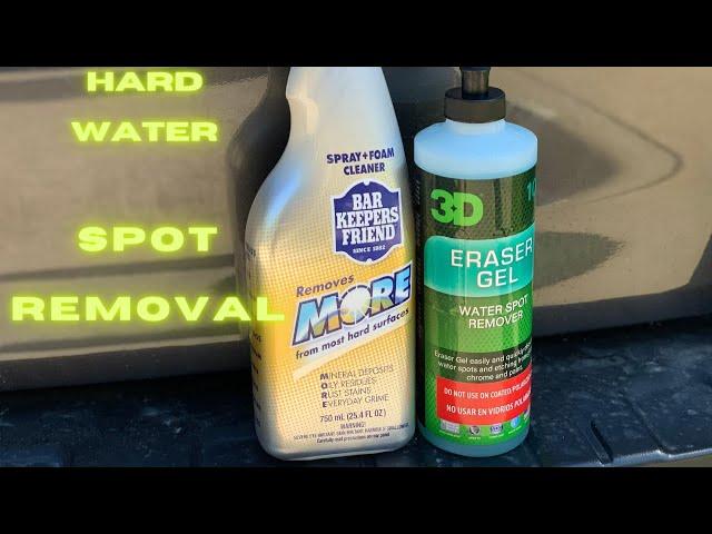 WATER SPOT REMOVAL: Product Comparison |  What Works Best?