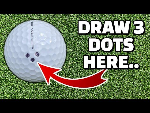 HIT the DRIVES of your LIFE marking the Golf Ball like this… It’s like MAGIC! 🪄