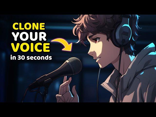 How to clone YOUR OWN VOICE with AI