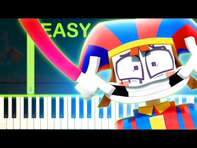 HAPPY PLACE | The Amazing Digital Circus - EASY Piano Tutorial