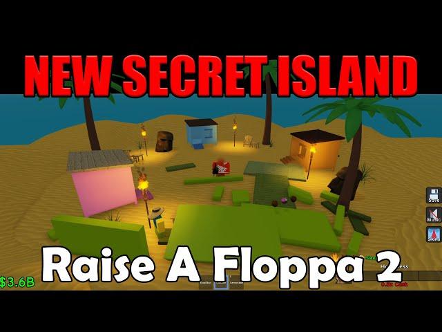 NEW SECRET ISLAND in Raise A Floppa 2