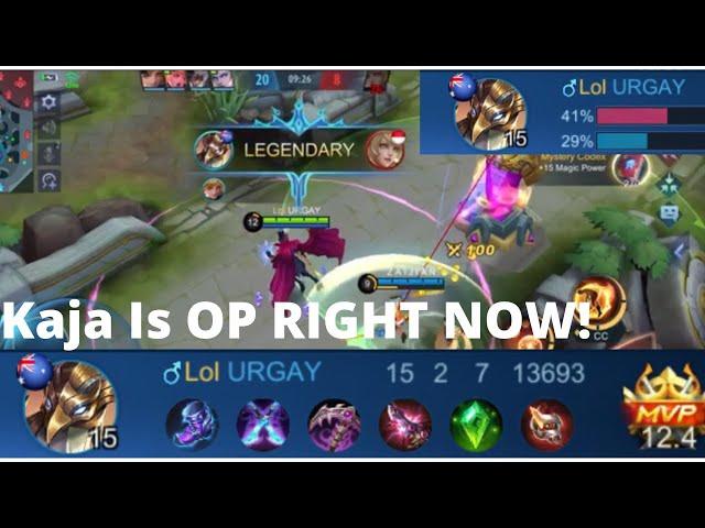 Kaja is OP RIGHT NOW! | Kaja Best Build and Emblem 2021 | Kaja Gameplay 2021 Mobile Legends