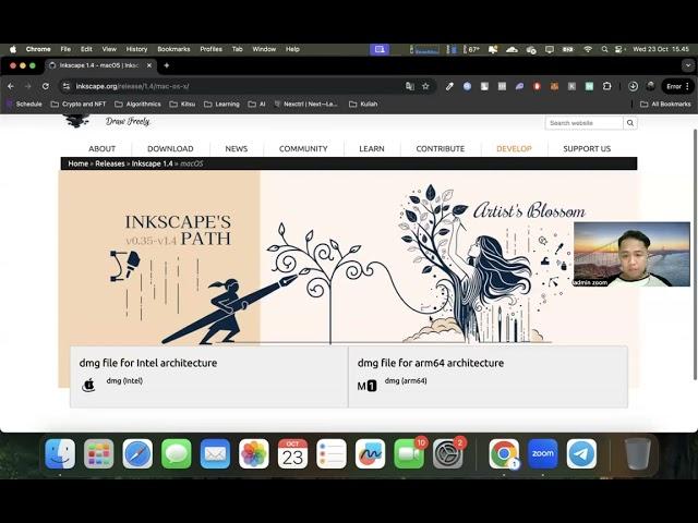 Tutorial Download InkScape di Mac