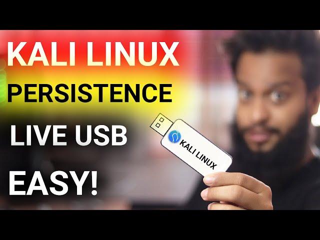 How To Make Live Persistence Kali Linux 2021.1 USB drive & Run Kali Linux From USB Pendrive.