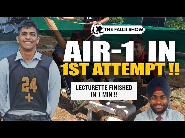 Failing NDA Written Twice to AIR-1 !! Lecturette Finished in 1 min ft Navy 10+2 Air-1 Krish Ep-229