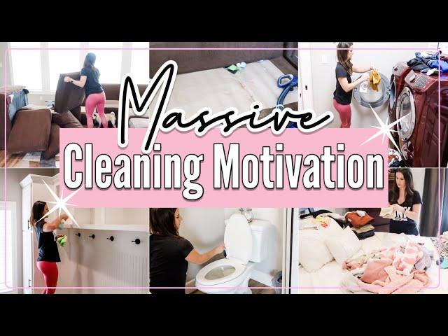 MASSIVE CLEANING MOTIVATION 2021 | CLEAN WITH ME | DEEP CLEANING MY COUCH | FITBUSYBEE