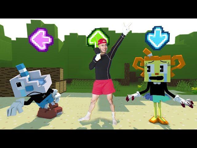 FNF Character Test  Gameplay VS Minecraft Animation  Cuphead.exe In Real Life + More