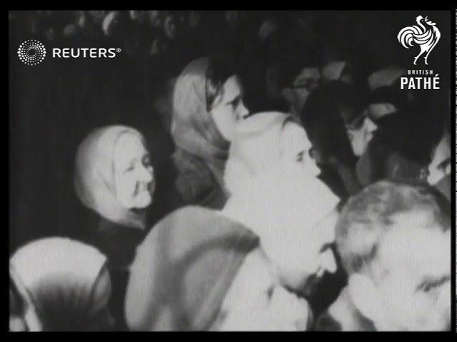 RUSSIA / RELIGION: Easter Services In Moscow (1943)