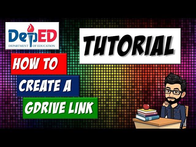 Gdrive tutorial: How to create Google Drive Link