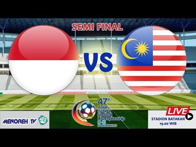 INDONESIA PELAJAR U-18 VS MALAYSIA U-18 | 47th AFSC U-18/2019