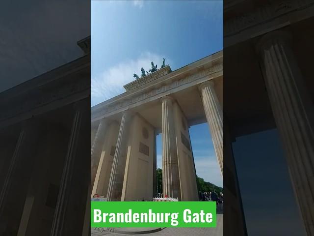 The Brandenburg Gate... up close and personal #berlin #germany #travel #europe