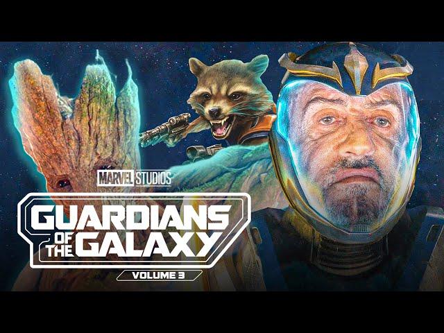 Marvel Studios’ Guardians of the Galaxy Vol. 3 (2023) With Sylvester Stallone & Nathan Fillion