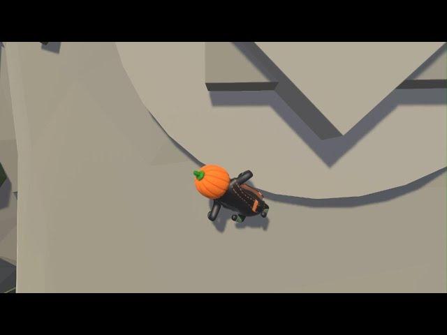 Climbing The Aztec Statue! (Human Fall Flat)