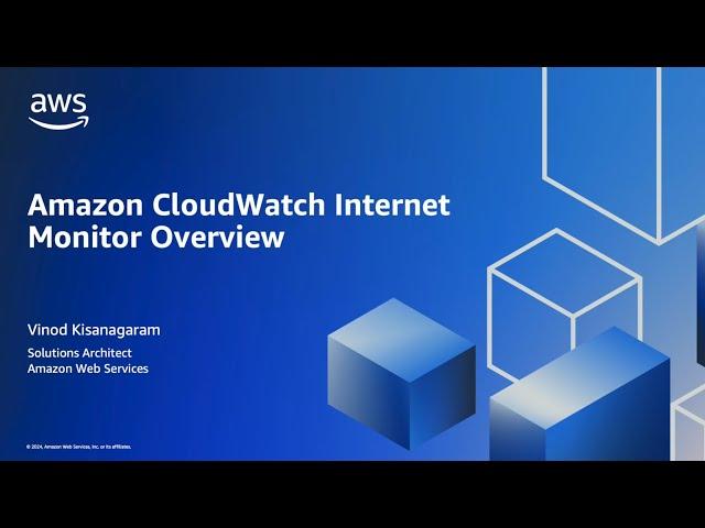 Amazon CloudWatch Internet Monitor Overview | Amazon Web Services