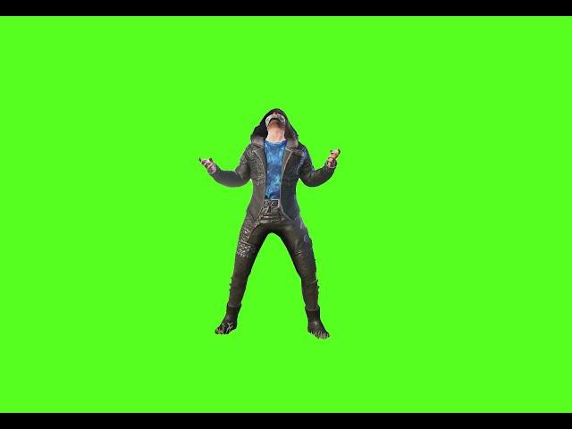 PUBG GREEN SCREEN | EMOTE | GODZILLA SET