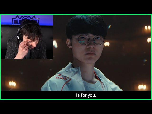 SO EMOTIONAL | CAEDREL REACTS TO WORLDS FINALS TEASER - T1 VS BLG