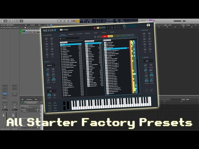 Nexus3 - Factory Preset Sound Demo