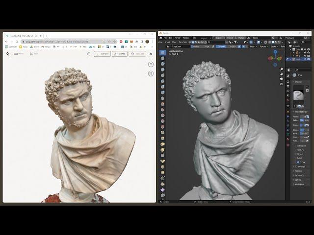 Videoguida - Importa Modello Fotogrammetria Polycam in Blender, Correzione Errori Mesh per Stampa 3D