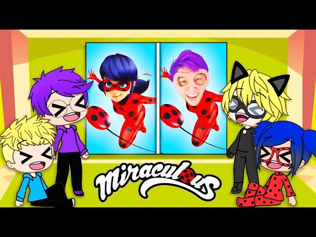 LANKYBOX & MIRACULOUS LADYBUG REACT TO LADYBUG MEMES! (LANKYBOX GACHA CLUB!)