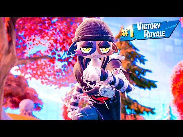 Meow Skulls Skin Solo Win Full Gameplay Fortnite Chapter 3 Season 4 No Commentary PS5 Console