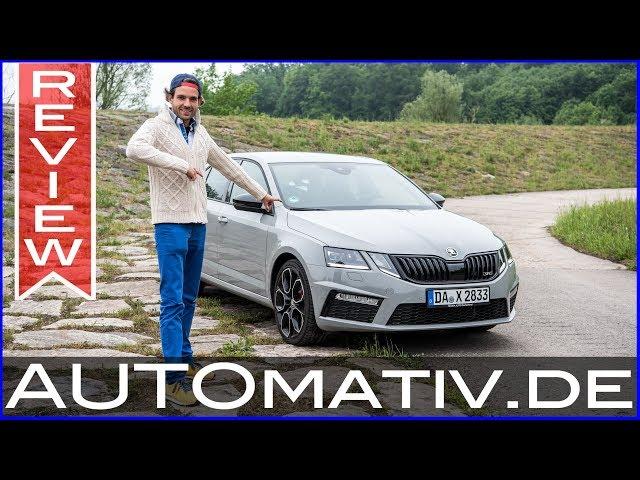 Skoda Octavia RS 245 (2018) im Fahrbericht und Test - AUTOmativ.de