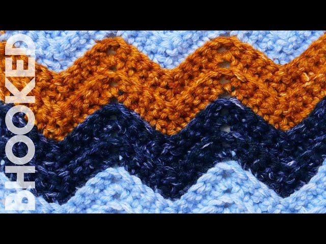 How to Crochet the Chevron Stitch