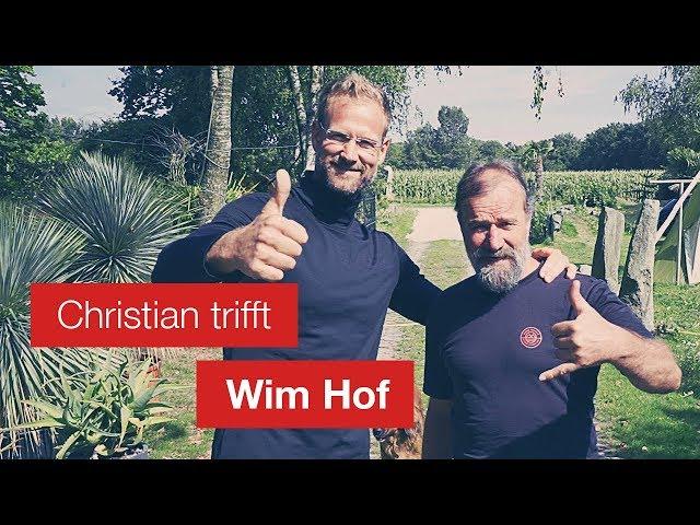 Christian Bischoff trifft Wim Hof [Eisbaden mit ,,The Iceman"]