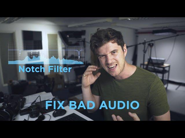 Fix BAD AUDIO with the Notch Filter in Premiere Pro