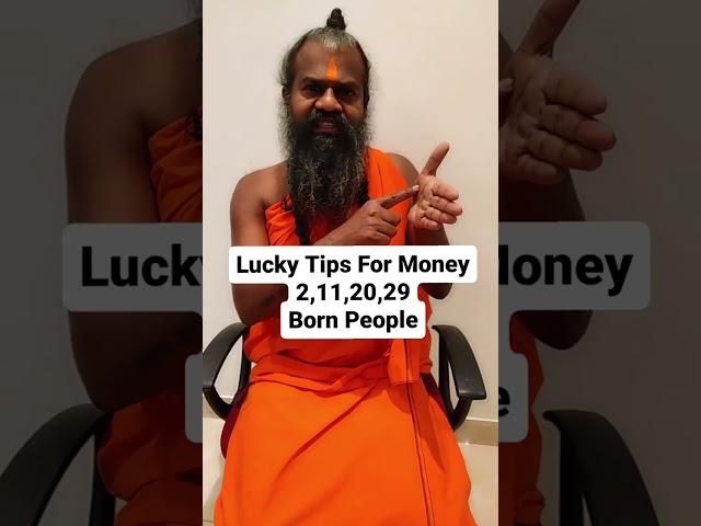 | Lucky  Tips  for Money   People Born on  2,11.20,29.  | Call +91 9901555511 |   #shorts